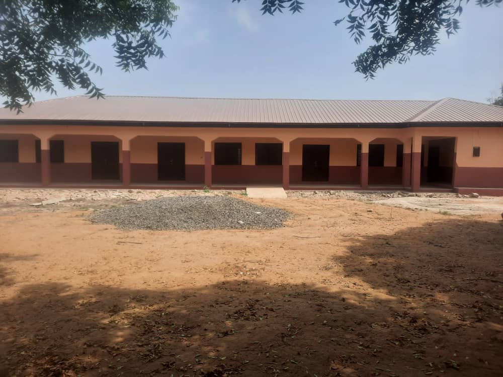 Abandoned GETFUND School in Mokodzei in South Tongu rehabilitated 