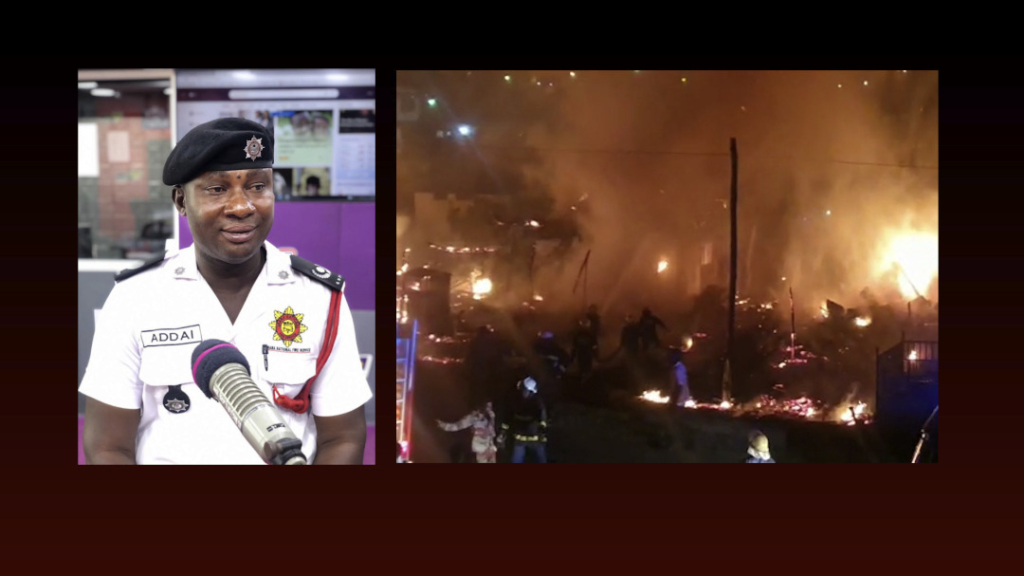 Scores rendered homeless as fire destroys homes at Sofoline in Kumasi