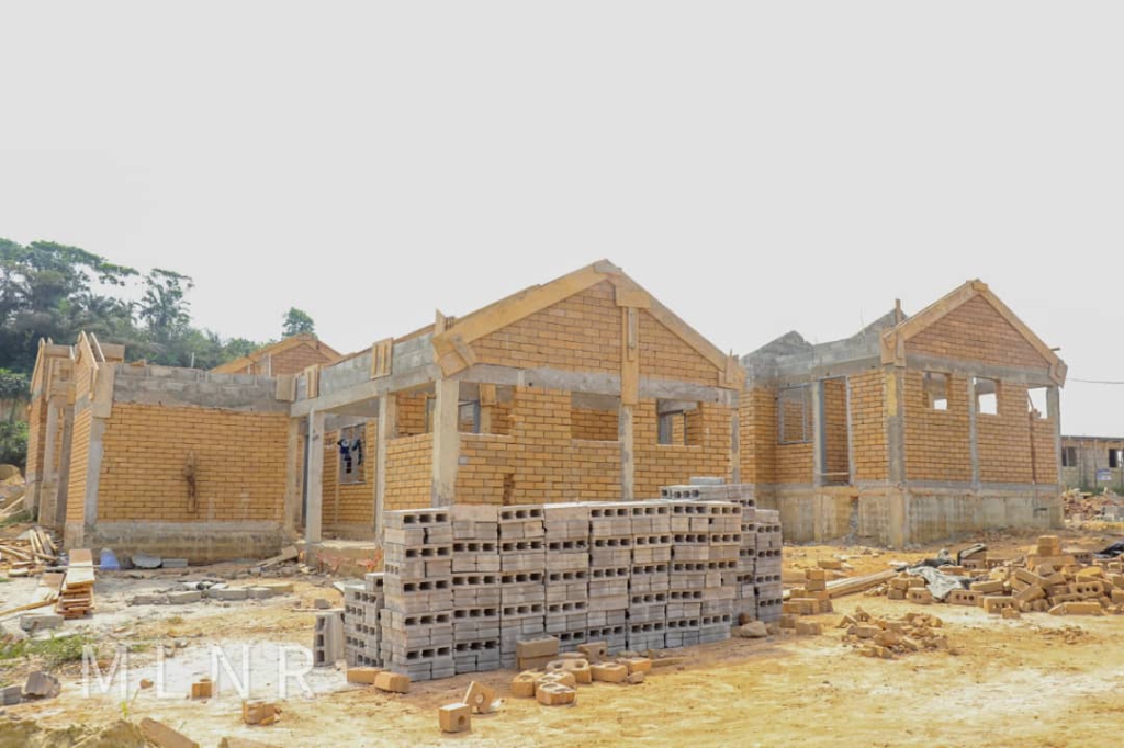 Appiatse Reconstruction: All 124 housing units under construction - Lands Ministry Appiatse Reconstruction: All 124 housing units under construction - Lands Ministry