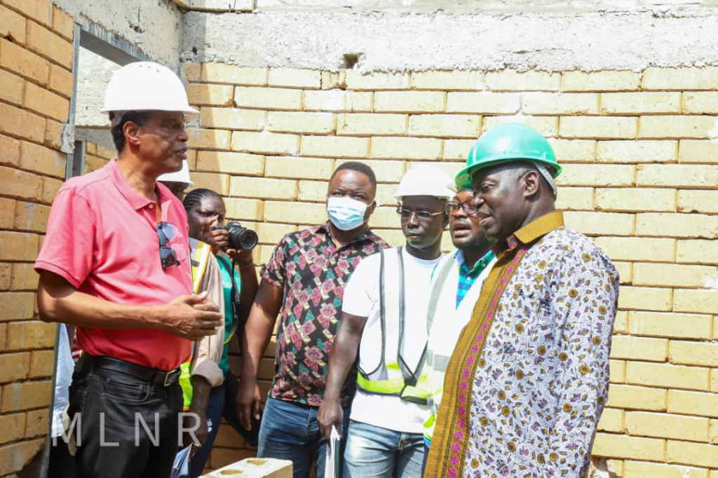 Appiatse Reconstruction: All 124 housing units under construction - Lands Ministry Appiatse Reconstruction: All 124 housing units under construction - Lands Ministry