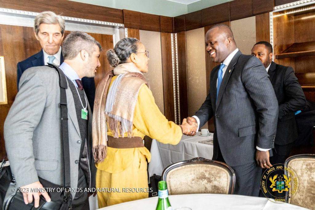 Ghana and other partners committed to reversing forest loss and land degradation by 2030 - Samuel Jinapor Ghana and other partners committed to reversing forest loss and land degradation by 2030 - Samuel Jinapor