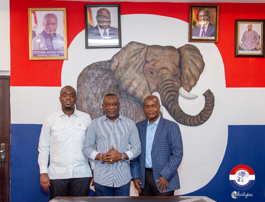 EPA CEO Henry Kokofu visits NPP headquarters EPA CEO Henry Kokofu visits NPP headquarters
