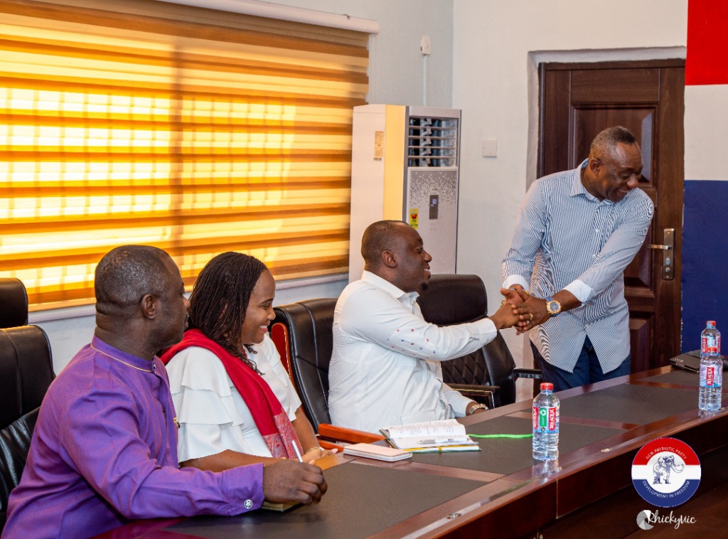 EPA CEO Henry Kokofu visits NPP headquarters EPA CEO Henry Kokofu visits NPP headquarters