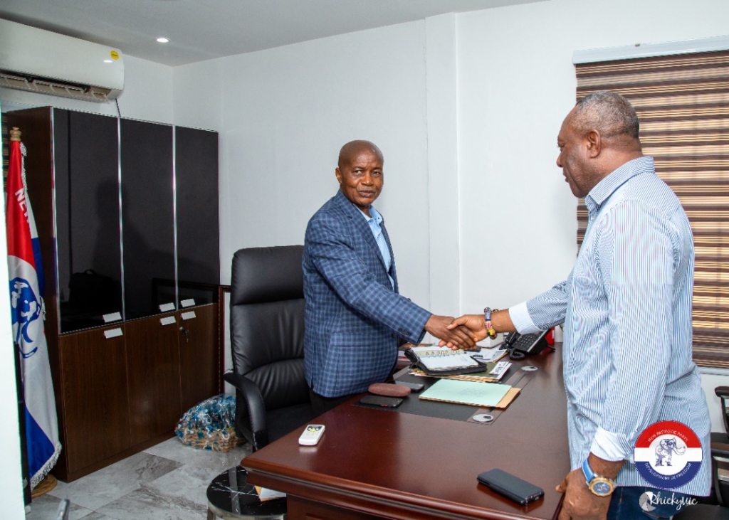 EPA CEO Henry Kokofu visits NPP headquarters EPA CEO Henry Kokofu visits NPP headquarters