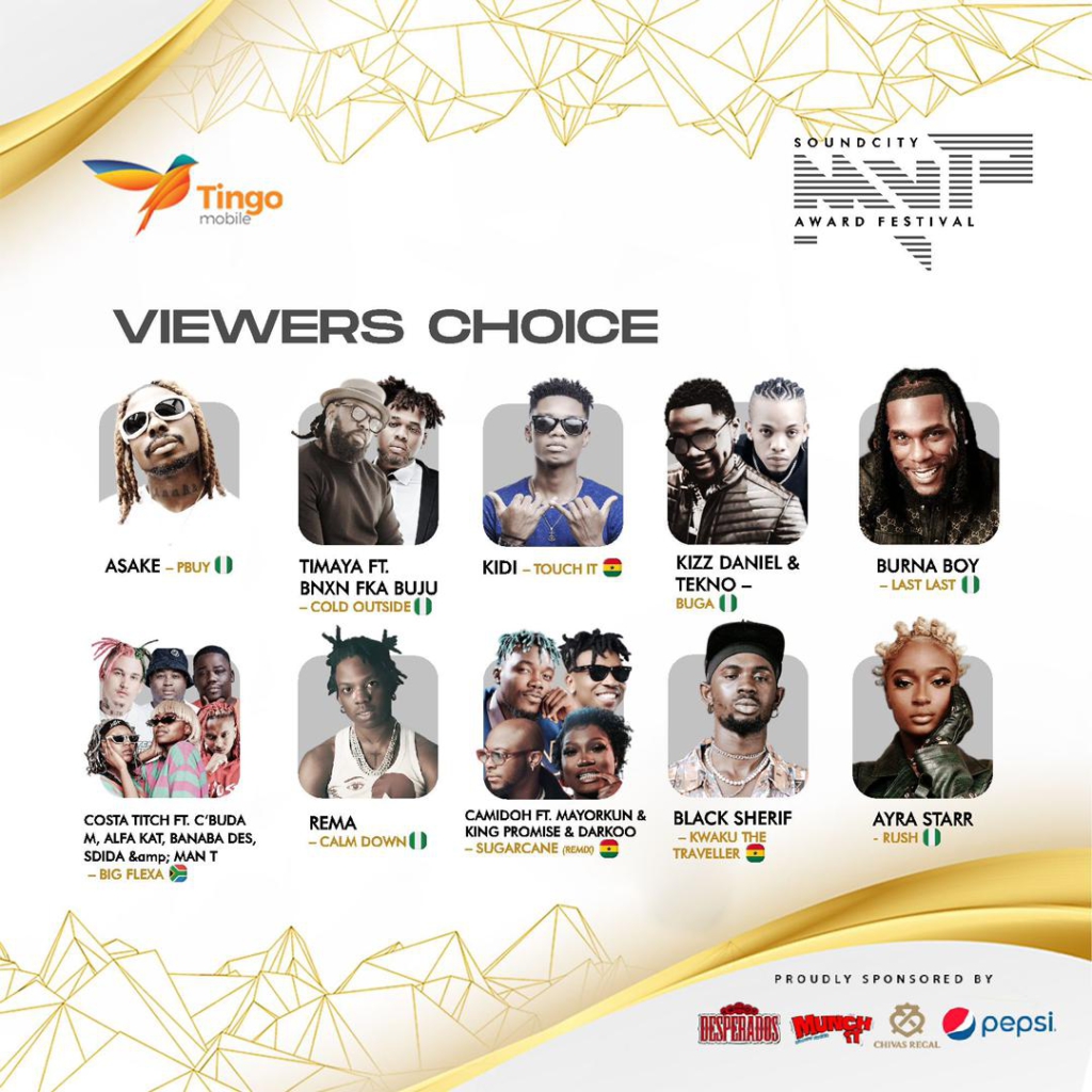 Black Sherif bags 5 nominations from Soundcity MVP Awards Black Sherif bags 5 nominations from Soundcity MVP Awards