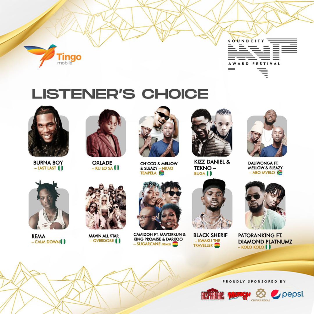 Black Sherif bags 5 nominations from Soundcity MVP Awards Black Sherif bags 5 nominations from Soundcity MVP Awards