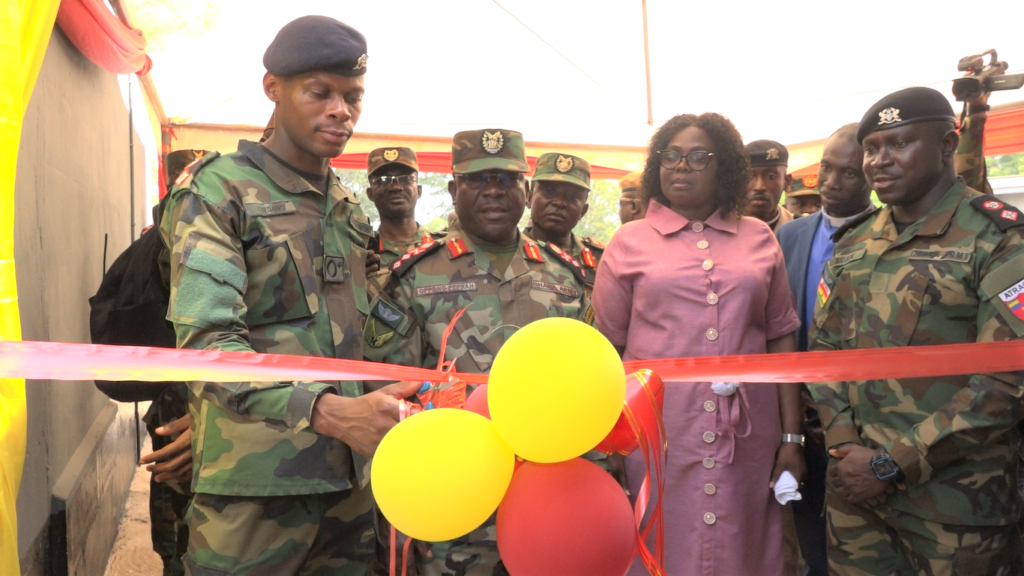 Chief of Army Staff inaugurates facilities for Armour Training School in Sunyani Chief of Army Staff inaugurates facilities for Armour Training School in Sunyani