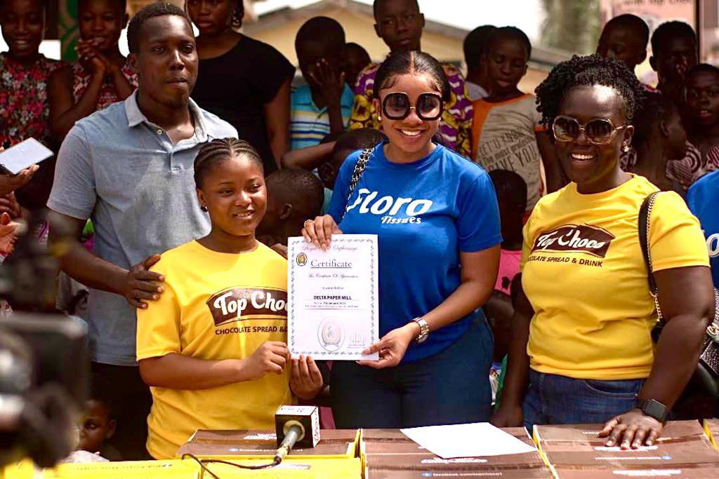 Delta Paper Mill Limited donates cash and items to Royal Seed Orphanage