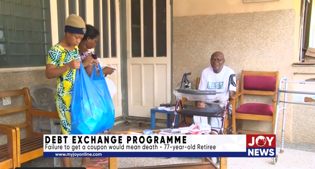 I won't leave bank till I get my bond returns - Sick 77-year-old retiree vows I won't leave bank till I get my bond returns - Sick 77-year-old retiree vows