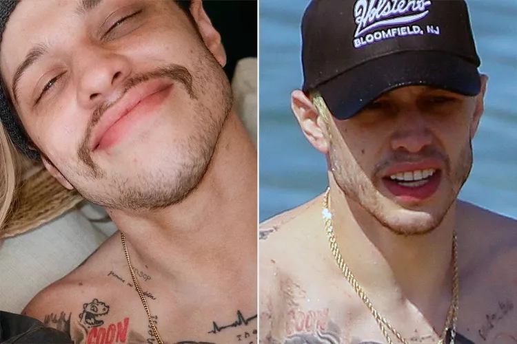 Pete Davidson removes tattoos dedicated to Kim Kardashian after split