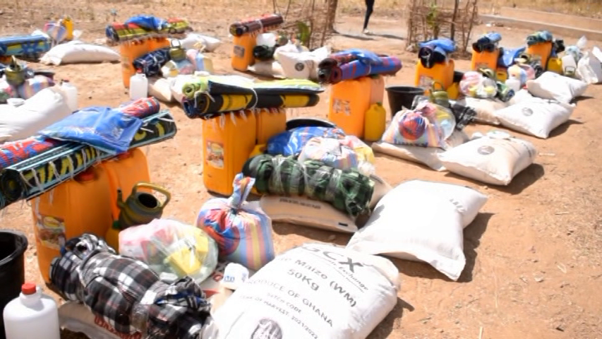 NABOCADO donates to Burkinabe refugees at Sapelliga
