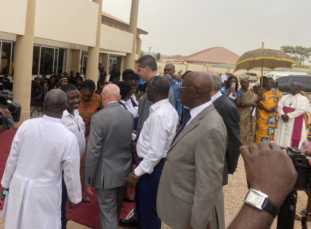 Maltese Foreign Minister inaugurates electronic medical laboratory in