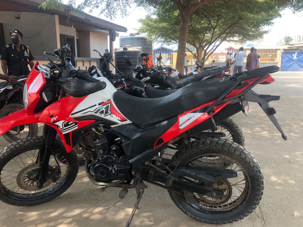 Police arrest five suspects linked to motorbike attacks in Accra – MyJoyOnline