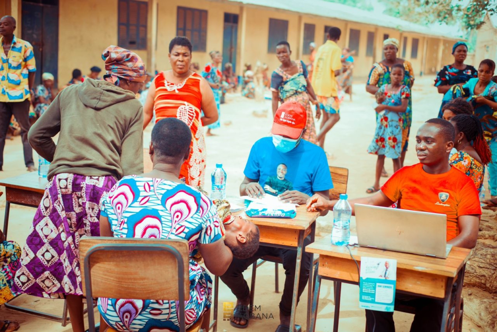 Edem Agbana organises free medical outreach in Ketu North