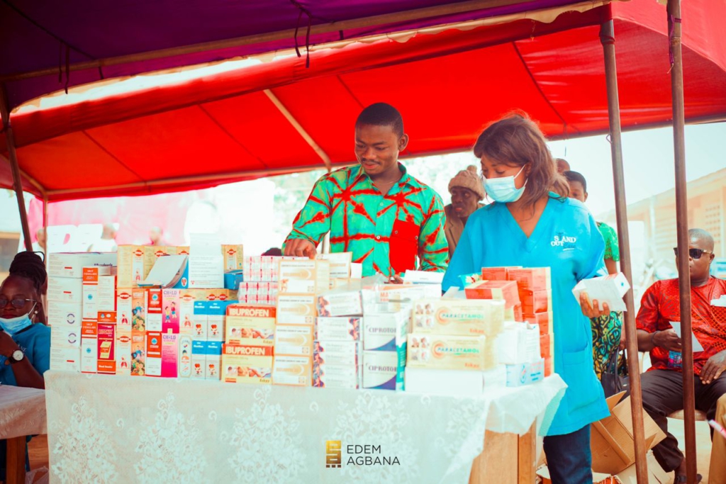 Edem Agbana organises free medical outreach in Ketu North