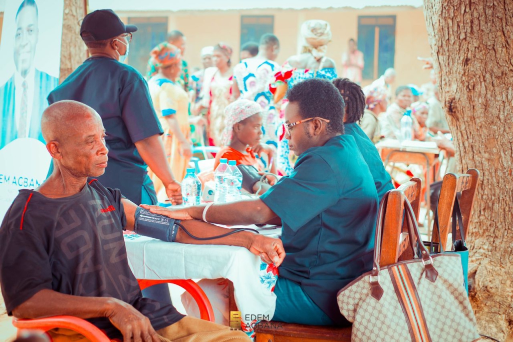 Edem Agbana organises free medical outreach in Ketu North