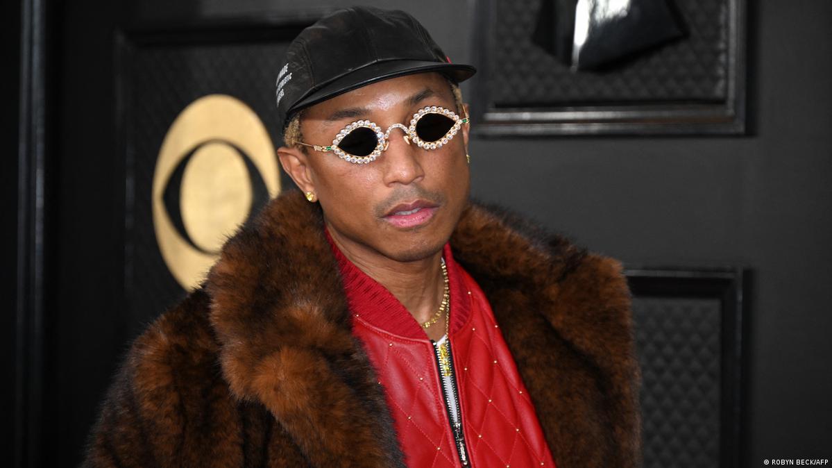 Pharrell fuses entertainment and fashion for confident Louis
