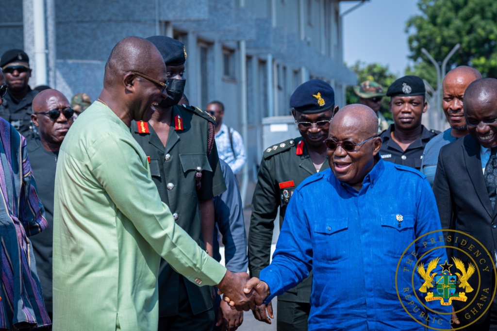 Akufo-Addo commissions 300-bed capacity soldiers' block at 37 Military Hospital