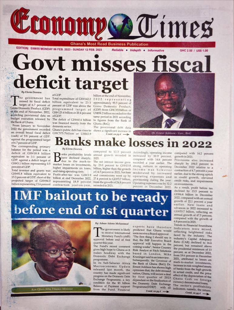 Today’s front pages: Tuesday, February 7, 2023 Today’s front pages: Tuesday, February 7, 2023