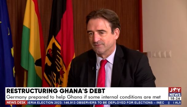 Debt relief: We’ll help Ghana if certain conditions are met - German Ambassador explains