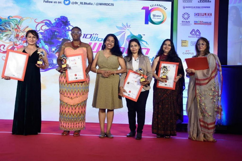 Ms Sophia Kudjordji wins Global Woman Leader Award for 3rd time