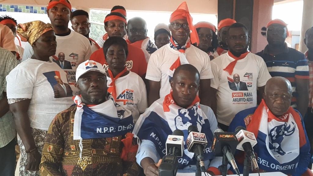 NPP Jaman South's aggrieved members are the proponents of "skirt and blouse" - Constituency executives