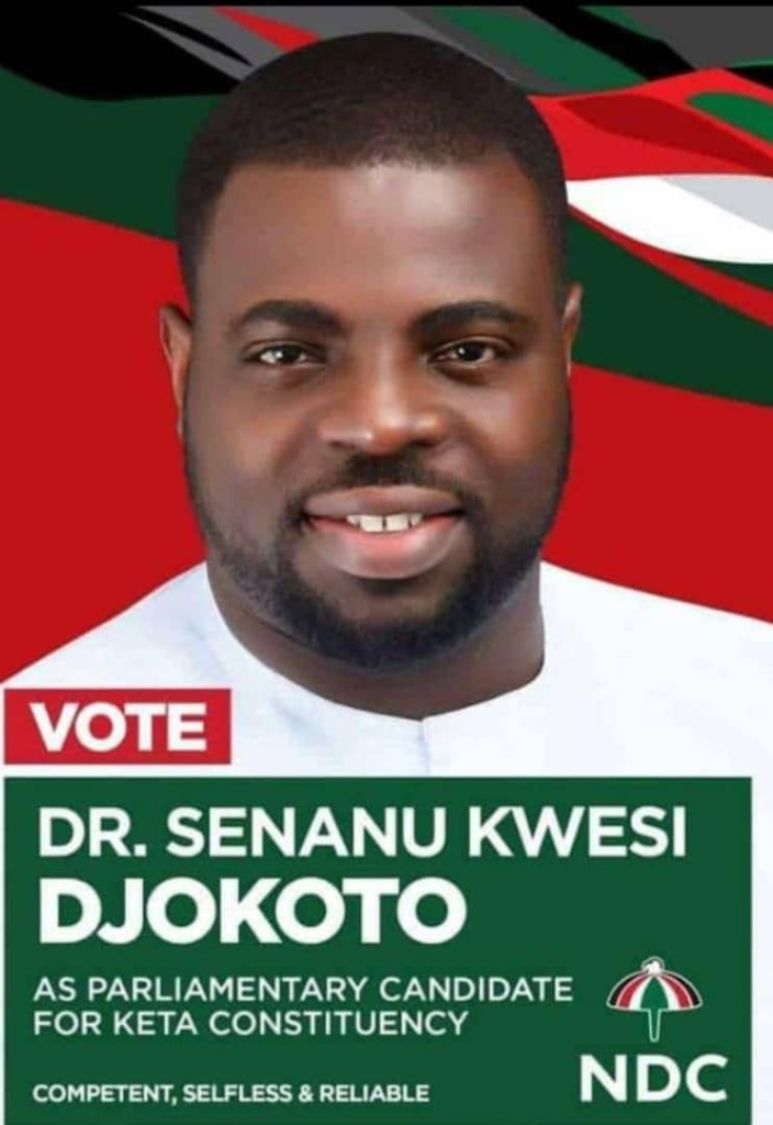NDC Keta primaries: Thank you for my nomination forms - Dr Djokoto to party folks