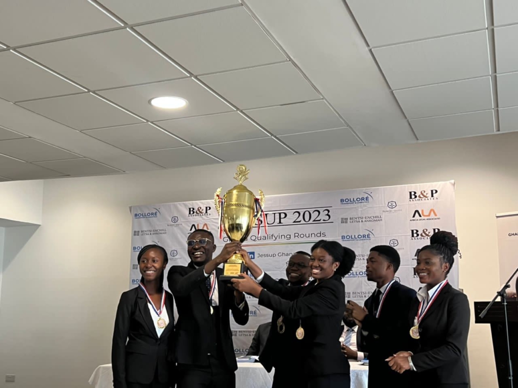 UG floors KNUST to win national rounds of JESSUP Moot Court competition UG floors KNUST to win national rounds of JESSUP Moot Court competition