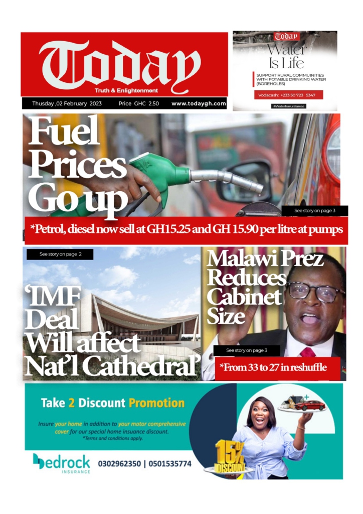 Today's front pages: Thursday, February 2, 2023 Today's front pages: Thursday, February 2, 2023