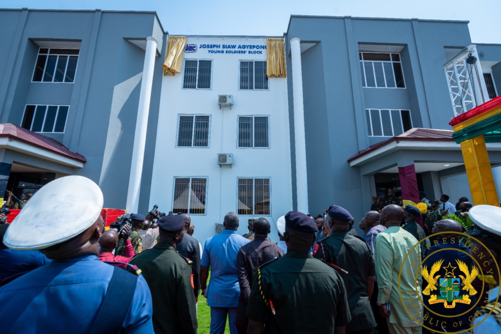 Akufo-Addo commissions 300-bed capacity soldiers' block at 37 Military Hospital