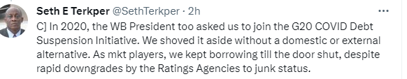 Debt Exchange: We must give IMF, World Bank their due; “they gave enough warning” - Terkper Debt Exchange: We must give IMF, World Bank their due; “they gave enough warning” - Terkper