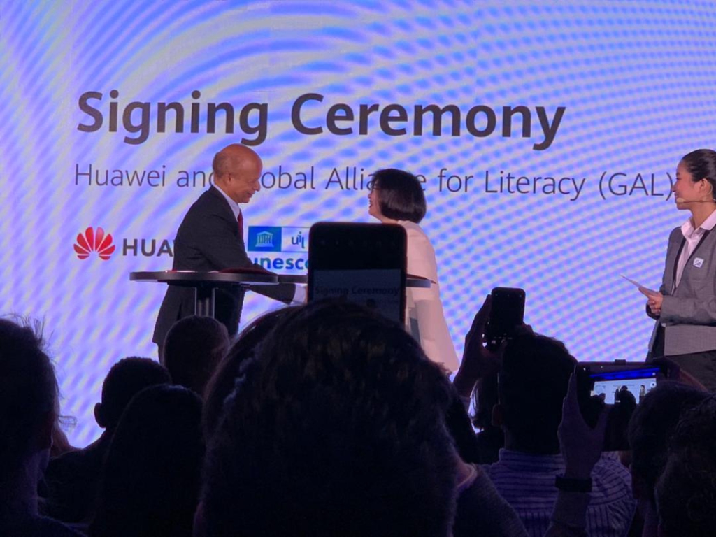 Huawei joins UNESCO Global Alliance for Literacy to step up ICT talent cultivation