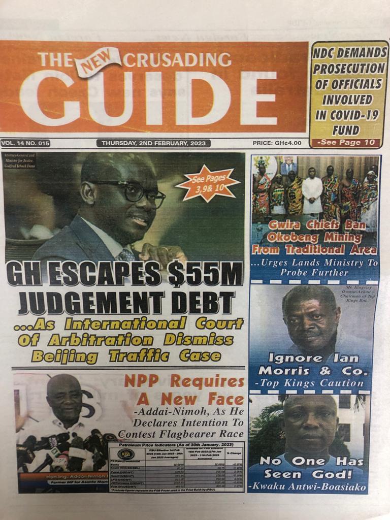 Today's front pages: Thursday, February 2, 2023 Today's front pages: Thursday, February 2, 2023