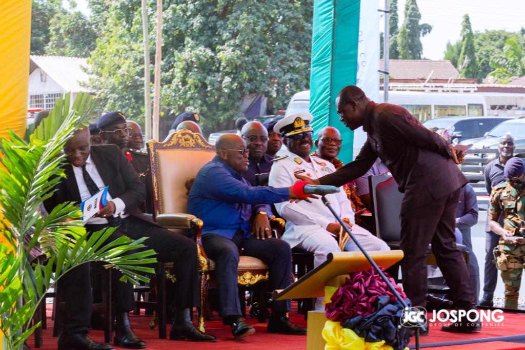 Akufo-Addo commissions Joseph Siaw Agyepong Young Soldiers Block at 37 Military Hospital