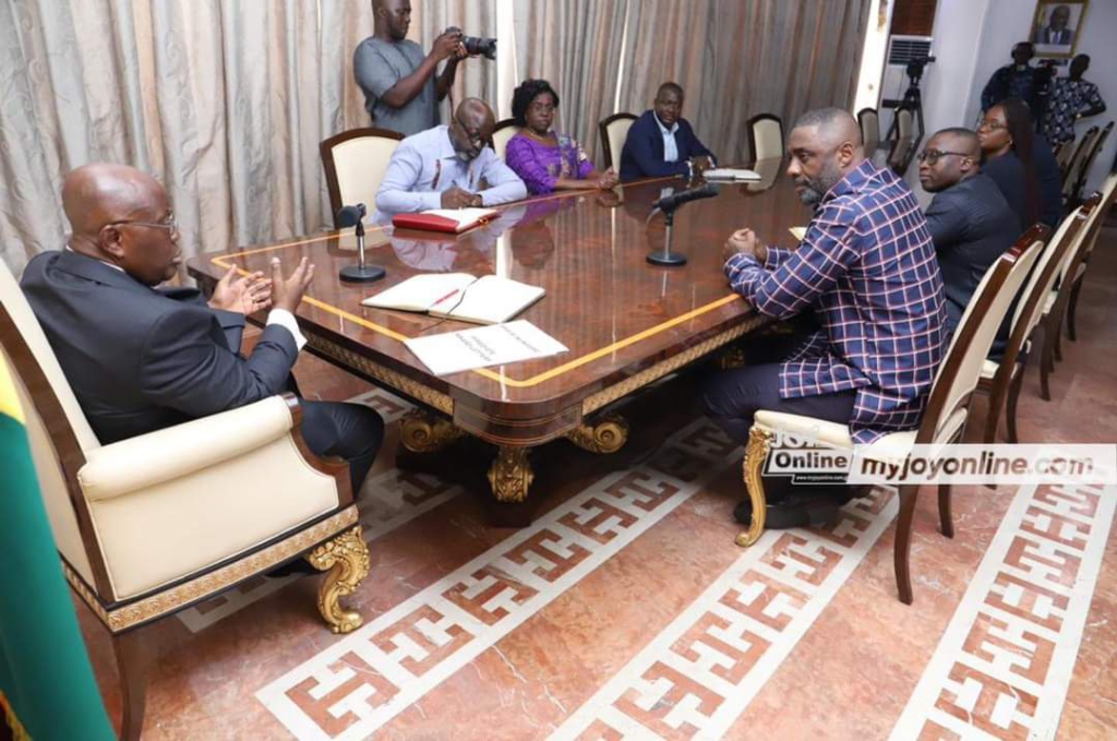 Groundworks underway for construction of modern film studios in Ghana, West Africa - Idris Elba Groundworks underway for construction of modern film studios in Ghana, West Africa - Idris Elba