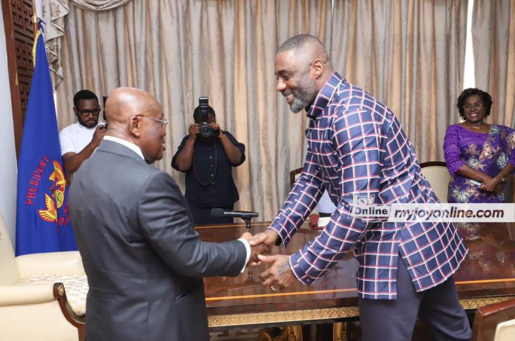 Groundworks underway for construction of modern film studios in Ghana, West Africa - Idris Elba