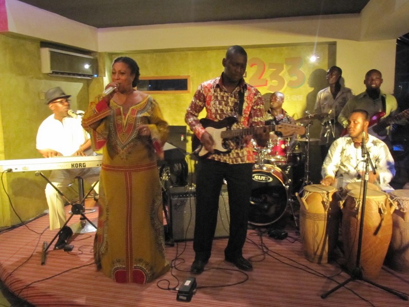 Singer Pauline Oduro was a guest at the launch of the Bessa Band