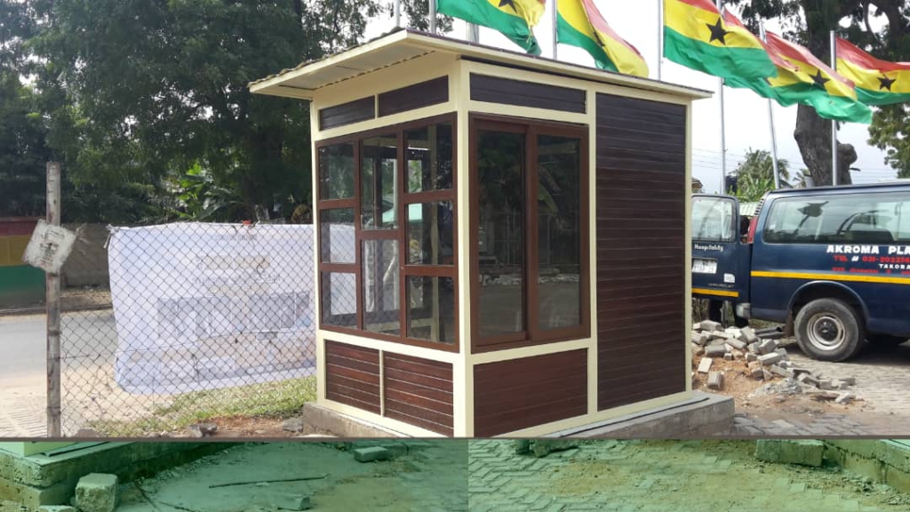 KNUST researchers develop transportable-container kiosk