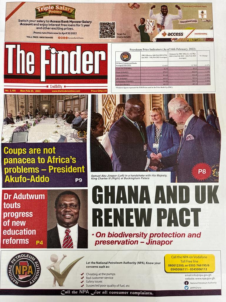 Today's frontpages: Monday, February 20, 2023 Today's frontpages: Monday, February 20, 2023