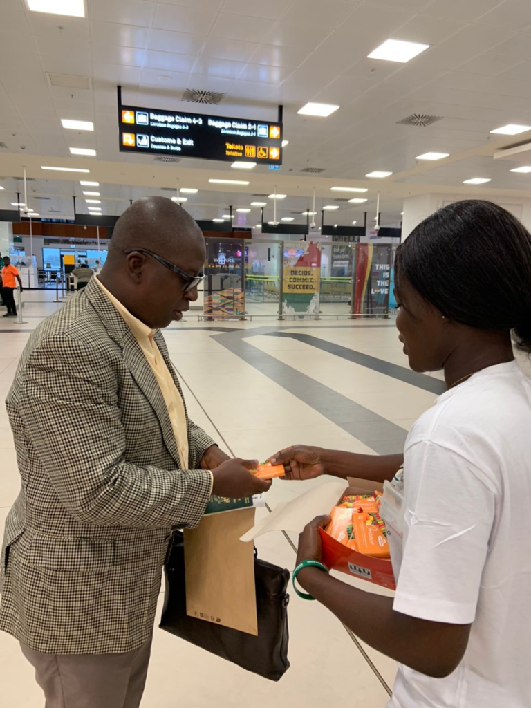 COCOBOD, GTA spread the love to travellers at KIA on Chocolate Day