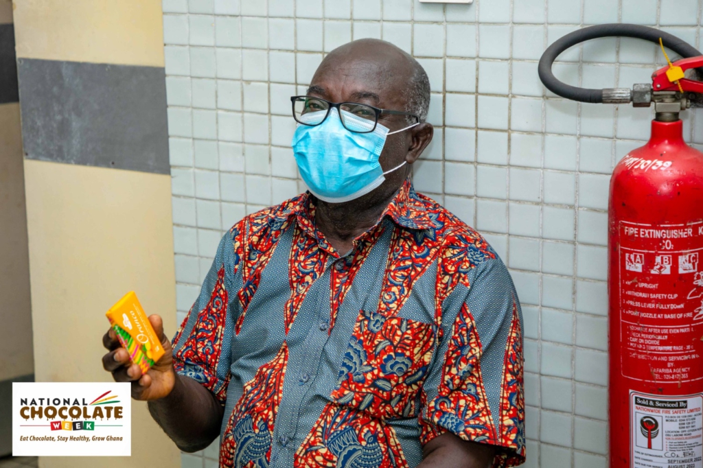 COCOBOD spreads chocolate love at hospitals on National Chocolate Day COCOBOD spreads chocolate love at hospitals on National Chocolate Day
