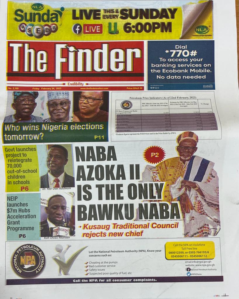 Today’s front pages: Friday, February 24, 2023 Today’s front pages: Friday, February 24, 2023