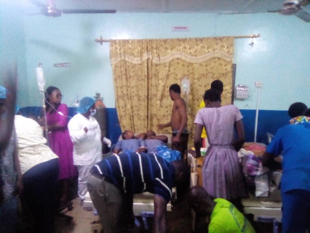 5 SHS students fight for their lives after dining hall roofing collapsed on them
