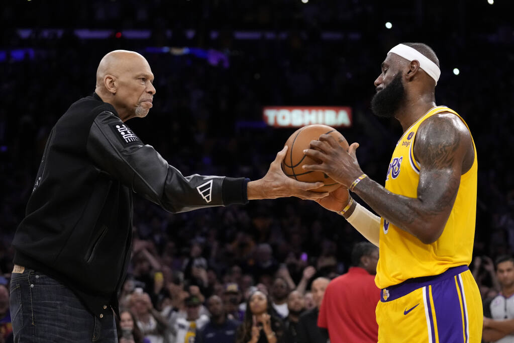 NBA: After pulling down Abdul-Jabbar, certainly, LeBron has to be the GOAT?