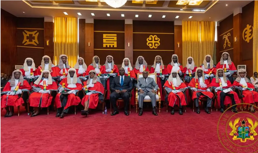 Akufo-Addo swears in 21 new High Court judges