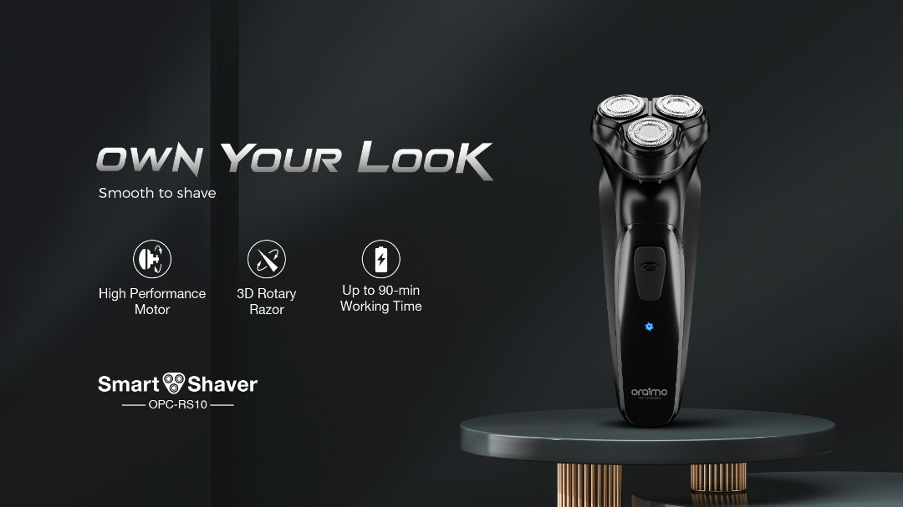 Own your look with oraimo’s shaving products for the perfect shave
