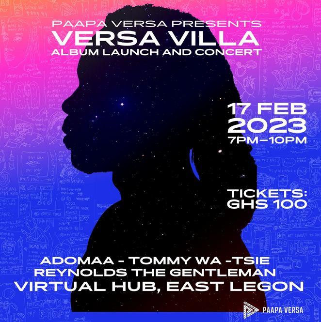 Paapa Versa's 3rd studio album 'Versa Villa' is out