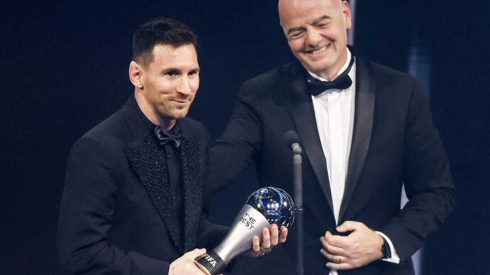 Lionel Messi wins Best Fifa Men's Player of the Year award