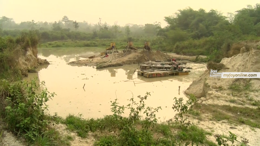 Illegal miners destroy 1,000 hectares of farmlands at Ofoase