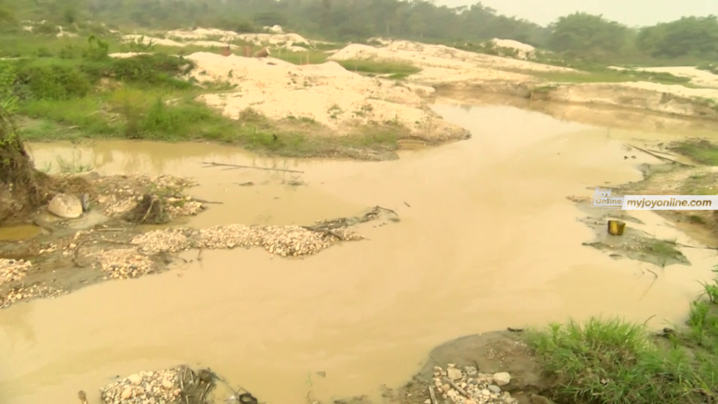 Illegal miners destroy 1,000 hectares of farmlands at Ofoase